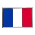 French flag PVC patch