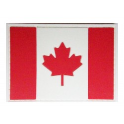 toppa bandiera Canada PVC