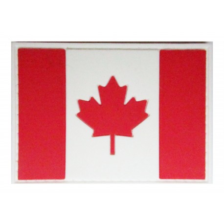 Patche PVC Canada canadien drapeau 