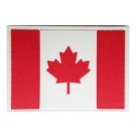 parche bandera Canadá PVC