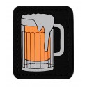 glass of beer PVC patch