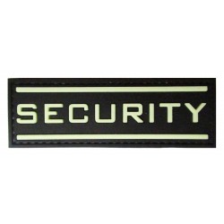 security PVC parche glow in the dark