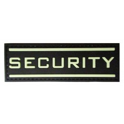 security PVC Patch glow in the dark