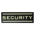 security PVC Patch glow in the dark