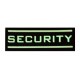 Patche PVC security phosphorescent