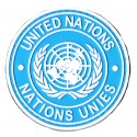 Naciones Unidas ONU PVC parche