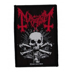 Mayhem toppa ufficiale intrecciata patch