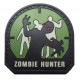 Patche PVC Zombie Hunter velcro