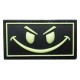 Patche PVC Sourire phosphorescent