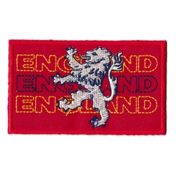 Toppa  bandiera termoadesiva Inghilterra Leone