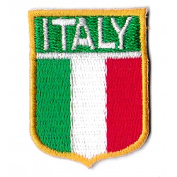 Toppa  bandiera piccolo termoadesiva Italia
