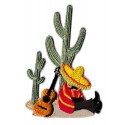 Patche écusson Mexique Cactus
