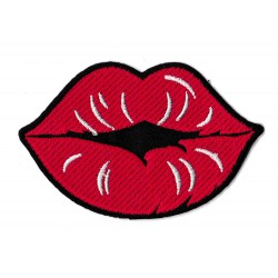 Iron-on Patch Kiss
