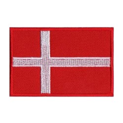 Parche bandera Dinamarca