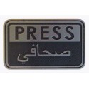 Patche PVC press reporter guerre