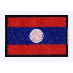 Toppa  bandiera Laos