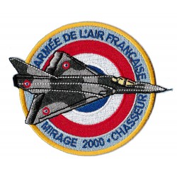 Patche écusson Mirage 2000 chasseur avion pilote armée france 
