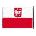 Aufnäher Patch Flagge Polen