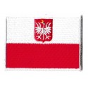 Parche bandera Polonia