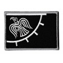 Parche termoadhesivo Viking Raven flag