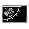 Parche termoadhesivo Viking Raven flag