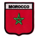 Iron-on Flag Patch Morocco