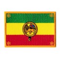 Patche écusson drapeau Ethiopie Rastafari