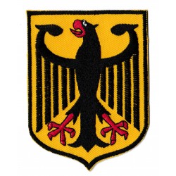 Toppa  bandiera termoadesiva Stemma della Germania