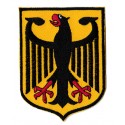Aufnäher Patch Flagge Bügelbild Deutschland wappen