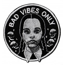 Aufnäher Patch Bügelbild Bad Vibes Only