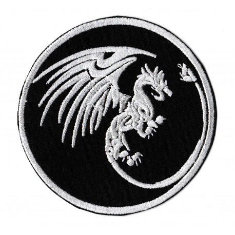 Patche écusson thermocollant Dragon Fantastique