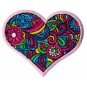Iron-on Patch colored Heart