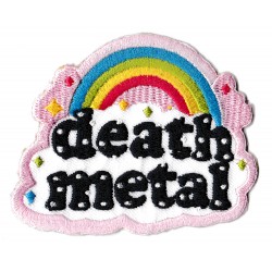 Patche écussonDeath Metal bisounours