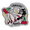 Iron-on Patch Pin-Up Cherry Bomb