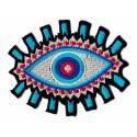 Aufnäher Patch Bügelbild Inka-Auge