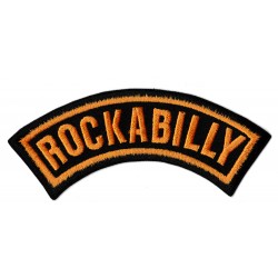 Patche écusson thermocollant rockabilly girl