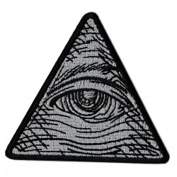 Iron-on Patch Illuminati eye