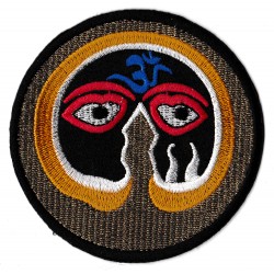 Iron-on Patch Om Aum Ohm