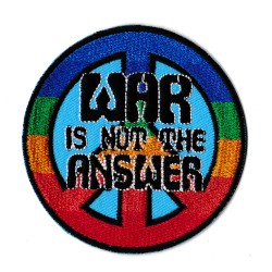 Iron-on Patch war is not the answer