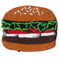 Iron-on Patch Hamburger