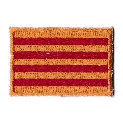Toppa  bandiera piccolo termoadesiva Catalogna