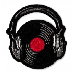 Iron-on Patch Audiophile Vinyl