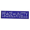 Patche écusson Peace Unity