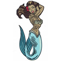 Iron-on Back Patch Mermaid