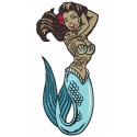 Iron-on Back Patch Mermaid