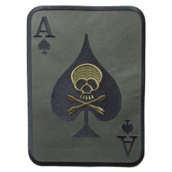 Iron-on Back Patch Ace of Spades