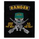 Backpatche Ranger USA tissé à coudre 