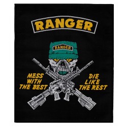 Backpatche Ranger USA tissé à coudre 