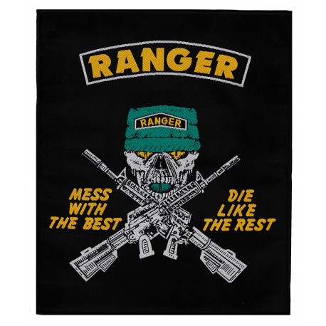 Backpatche Ranger USA tissé à coudre 