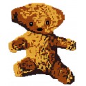 Iron-on Back Patch pixel bear